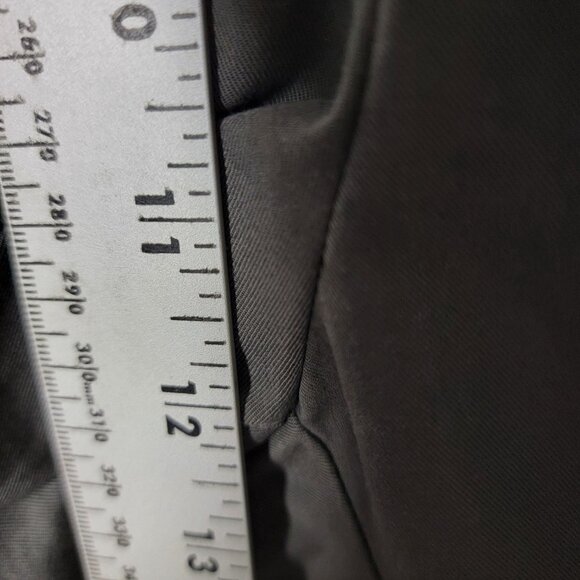 Calvin Klein Bermuda Shorts Mens Size 38 Chino 100% Cotton Dark Gray - Picture 6 of 11